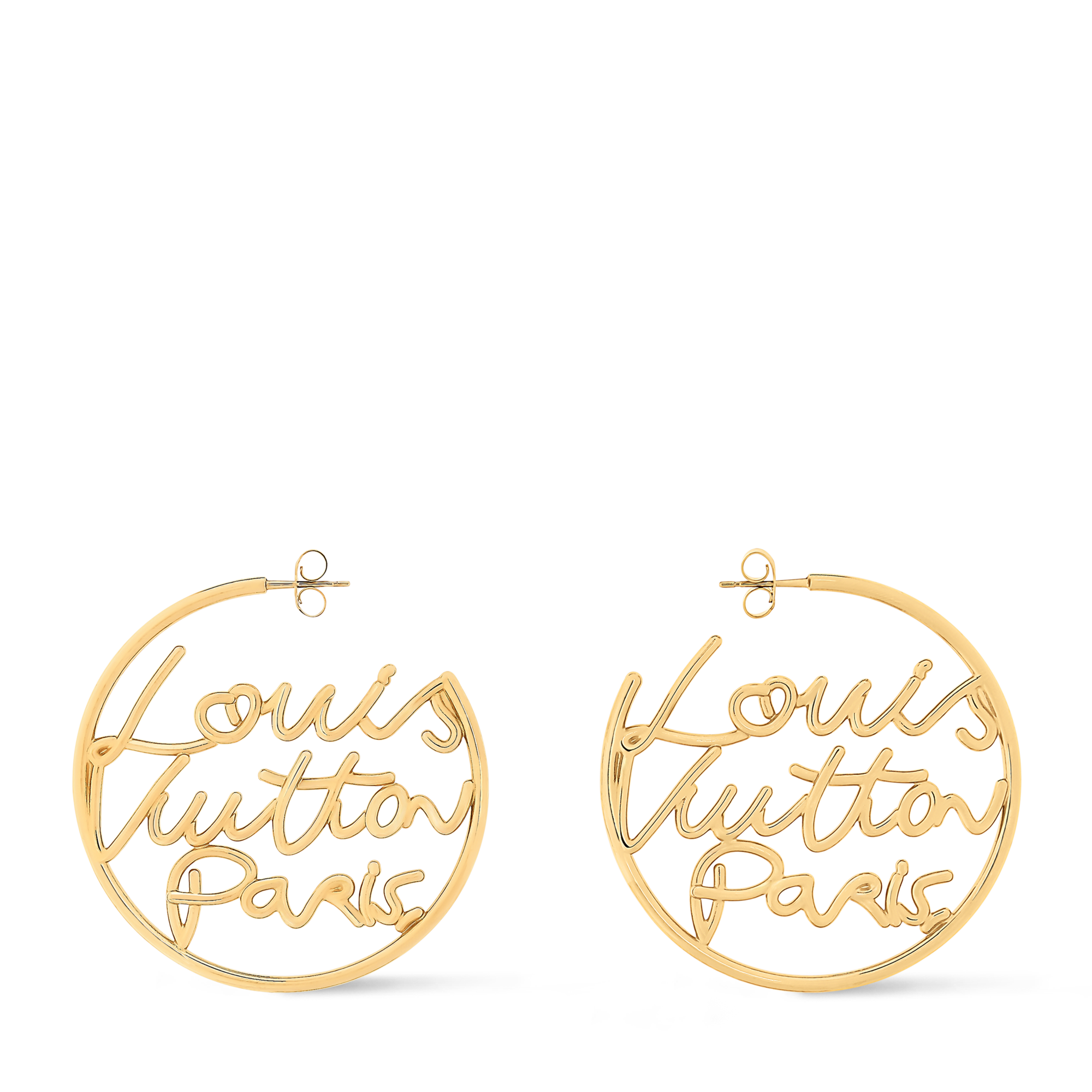 ピアス・LV スクリプト S00｜ルイ・ヴィトン 公式サイト - M03239
